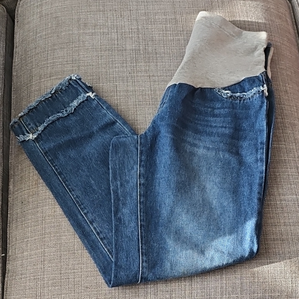 Women's Blue Maternity Jeans